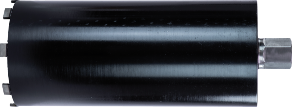 Diamond dry drill bit -soft-impact- 1¼”, Ø 132 mm, 350 mm usable length,7 segments
