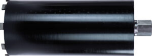 Foretto diamantato a secco Micropercussione 1¼” Ø 162 mm, lunghezza utilizzabile 350 mm