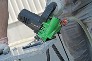 Diamond saw EDS 125 (wet and dry cutting)