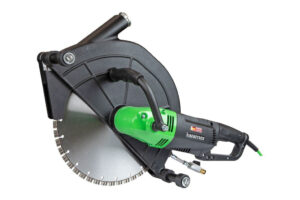 Troncatore ETR 400.1 P a secco e umido in scatola incl. Protezione polvere,disco da taglio Ø 400 mm e accessori