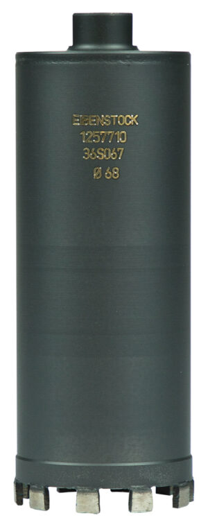 Foretto diamantato a percussione morbida M 16 (per ESD 1801), Ø 62 mm, lunghezza utile 150 mm