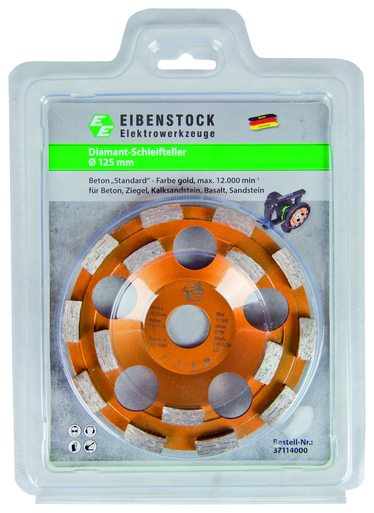 Disco abrasivo diamantato Ø 125 mm “Standard”
