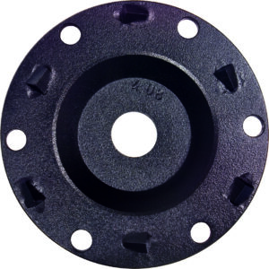 Plateau in PCD  Ø 125 mm PKD segmenti a punta