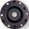 Plateau in PCD  Ø 100 mm per EPF 200-3 PKD segmenti a punta