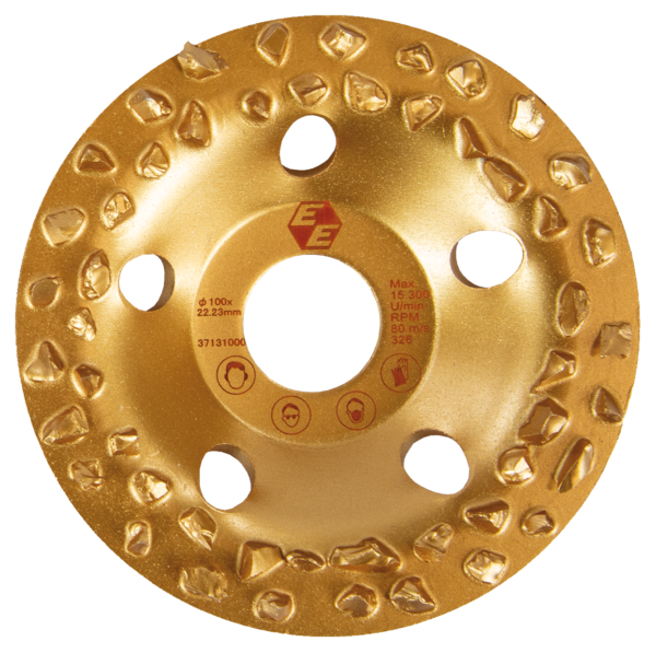Carbide-Milling disc rough Ø 100mm (golden)