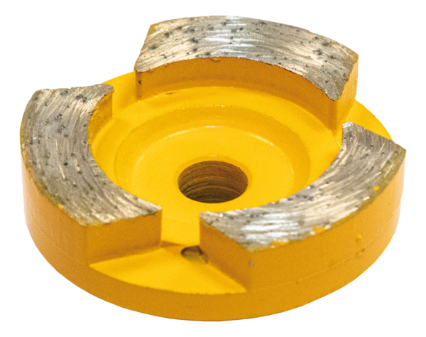 Diamond-grinding wheel Ø 44mm 3 piece-set screed