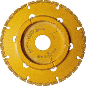 Disco da taglio e smussatura Ø125mm Diamante (rivestito sottovuoto) / Carburo di tungsteno
