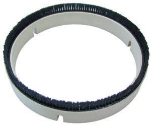 Bordo a spazzola completo di anello in plastica per EPF 1503