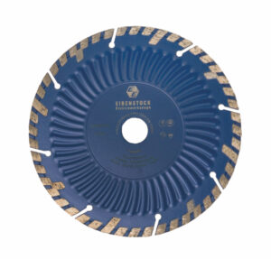- Diamond cutting disc for wet and dry cutting