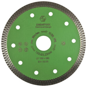 Diamond cutting disc for wet and dry cutting, Ø 125 mm
