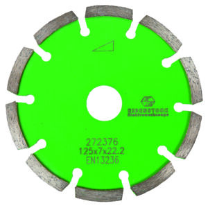 Disco di fresatura diamantato  Ø 125 mm, larghezza di fresatura 7 mm
