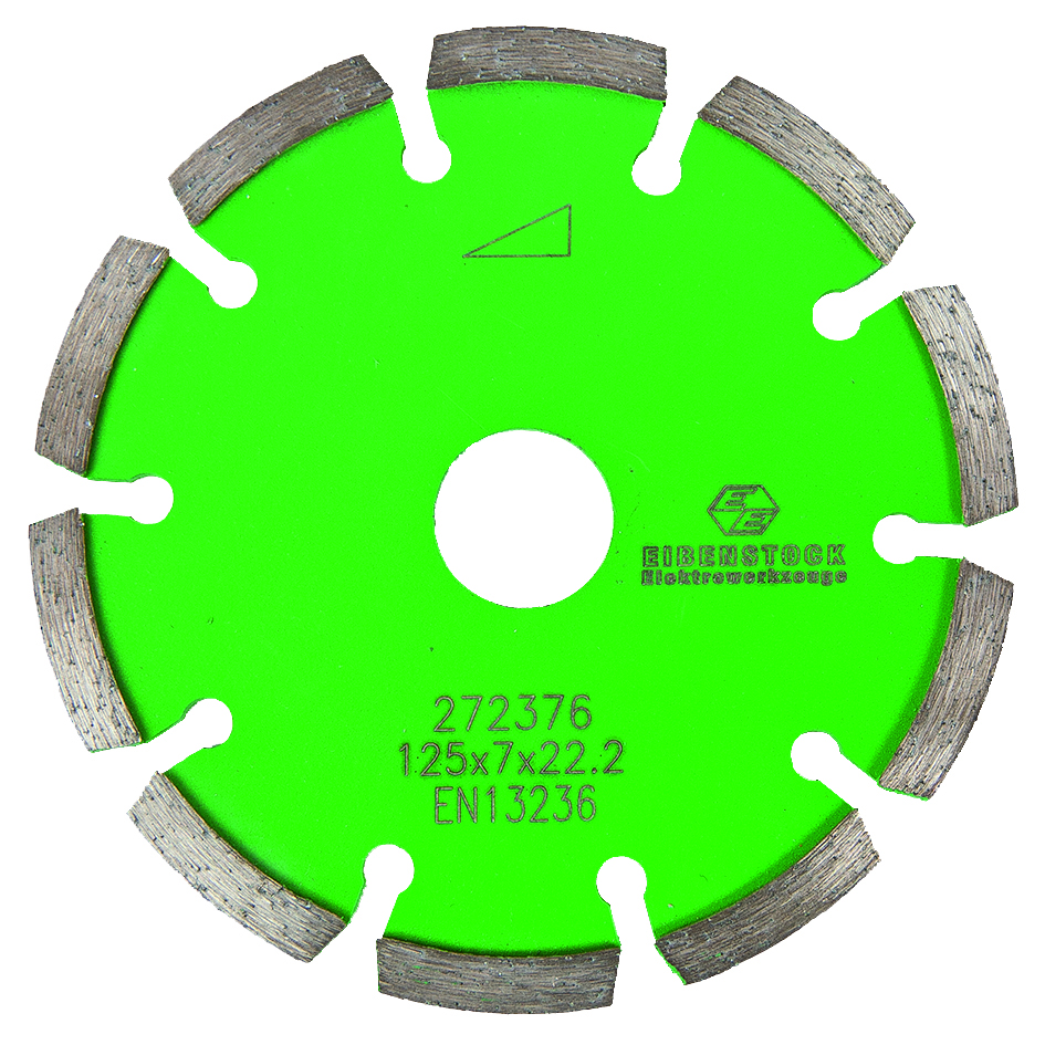 Disco di fresatura diamantato Ø 125 mm, larghezza di fresatura 7 mm