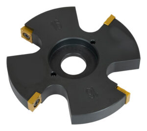 - Disco di fresatura 16/18 mm inclusi 4 inserti reversibili (per EHF 1400)