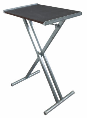 - Folding table with board