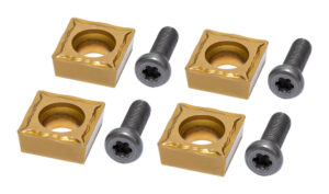 - 4 inserti reversibili incluse viti per disco di fresatura (per EHF 1400)