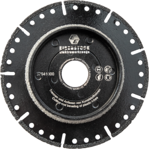 Disco da taglio e smussatura Ø125mmDiamante (rivestito sottovuoto)