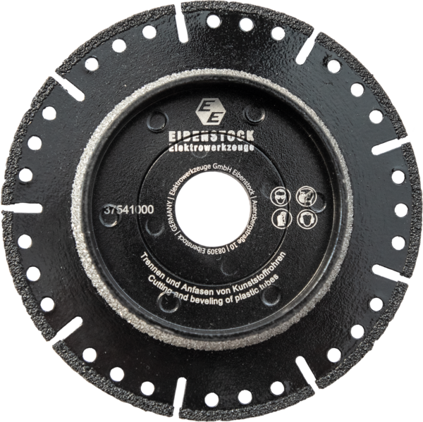 Disco da taglio e smussatura Ø125mmDiamante (rivestito sottovuoto)