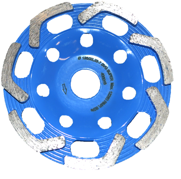 Diamond-grinding wheel Super blue Ø 125 for grinder