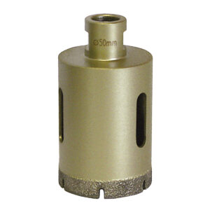 Diamond dry drill bit M 14 Ø 50 mm, usable lenght 35 mm
