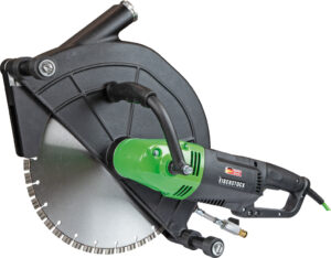 Troncatore ETR 400.2 P a umido in scatola incl. Protezione polvere,disco da taglio Ø 400 mm e accessori