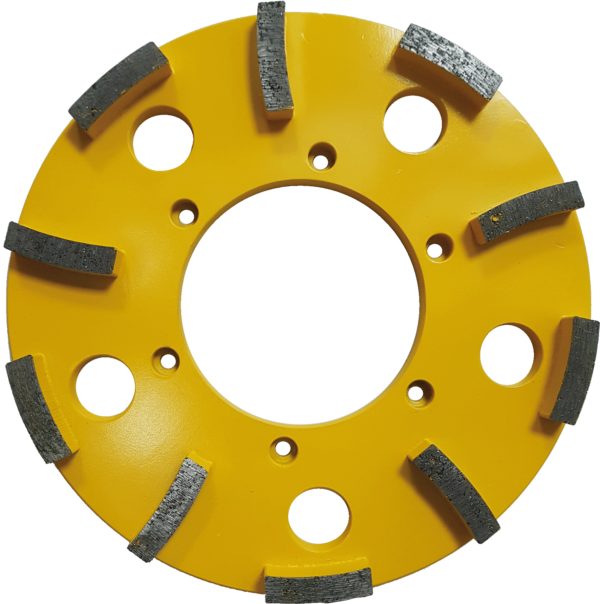 Diamond-grinding wheel screed (yellow), Ø 235 mm (for EBS 235.1)
